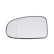 Mirror glass, outside mirror
