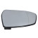Mirror glass, outside mirror