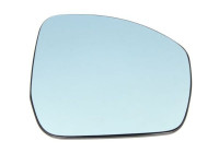 Mirror glass, outside mirror