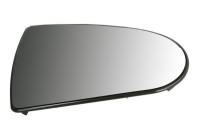 Mirror glass, outside mirror
