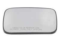 Mirror glass, outside mirror