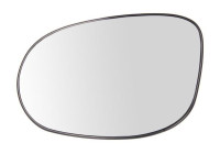 Mirror glass, outside mirror