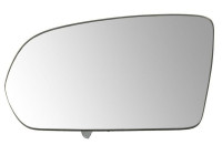 Mirror glass, outside mirror