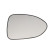 Mirror glass, outside mirror
