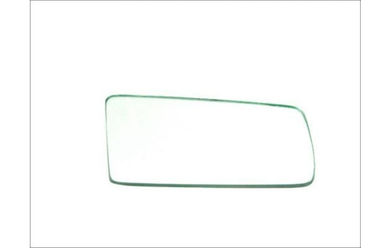 Mirror glass, outside mirror