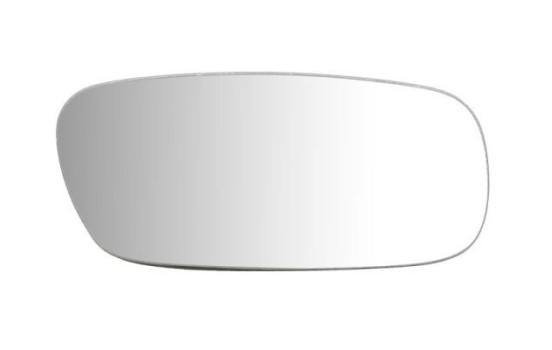 Mirror glass, outside mirror
