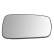 Mirror glass, outside mirror
