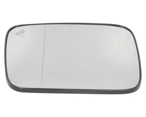 Mirror glass, outside mirror