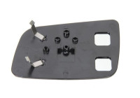 Mirror glass, outside mirror