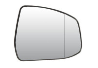 Mirror glass, outside mirror