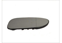 Mirror glass, outside mirror