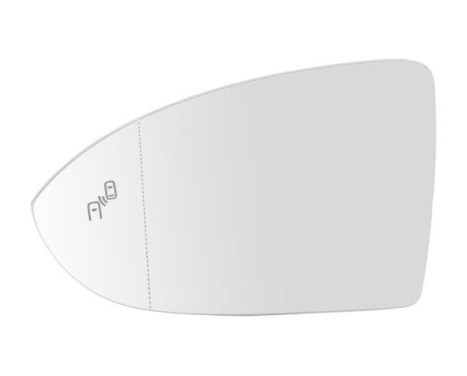 Mirror glass, outside mirror