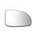 Mirror glass, outside mirror
