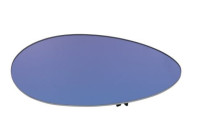 Mirror glass, outside mirror