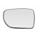 Mirror glass, outside mirror