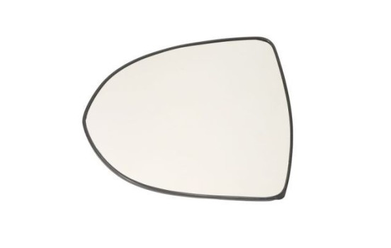 Mirror glass, outside mirror