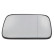 Mirror glass, outside mirror