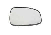 Mirror glass, outside mirror