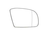 Mirror glass, outside mirror
