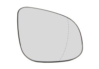 Mirror glass, outside mirror