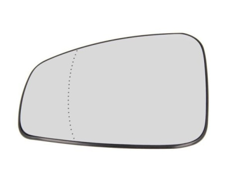 Mirror glass, outside mirror