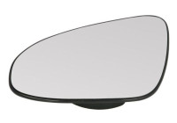 Mirror glass, outside mirror