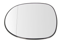 Mirror glass, outside mirror