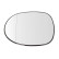 Mirror glass, outside mirror