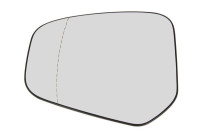 Mirror glass, outside mirror