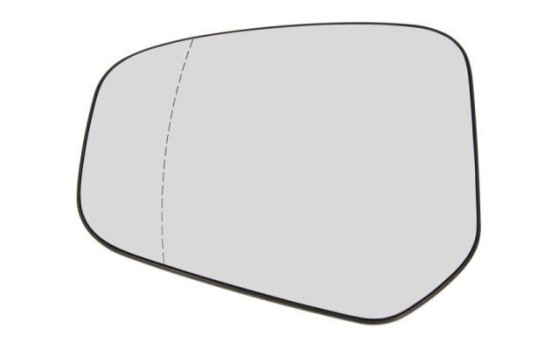 Mirror glass, outside mirror