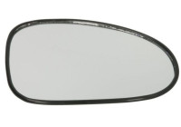 Mirror glass, outside mirror