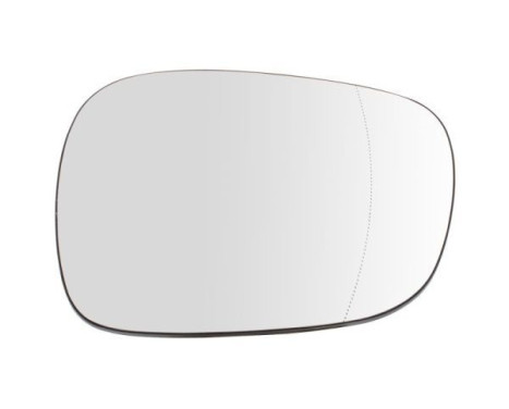 Mirror glass, outside mirror