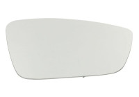 Mirror glass, outside mirror