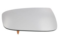 Mirror glass, outside mirror