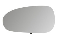 Mirror glass, outside mirror