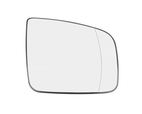 Mirror glass, outside mirror