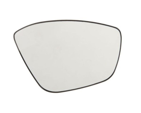 Mirror glass, outside mirror