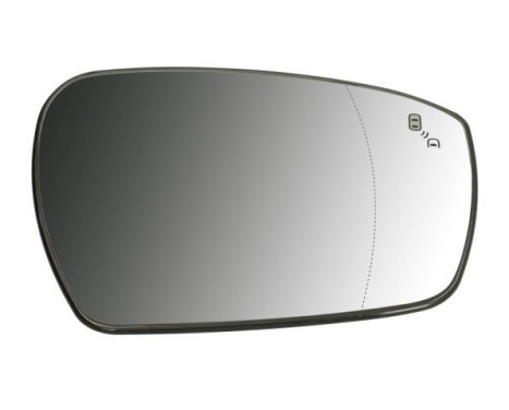 Mirror glass, outside mirror