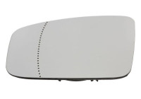 Mirror glass, outside mirror