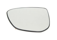 Mirror glass, outside mirror