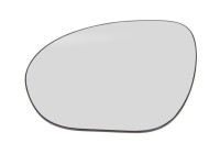 Mirror glass, outside mirror