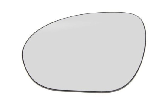 Mirror glass, outside mirror