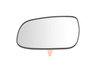 Mirror glass, outside mirror