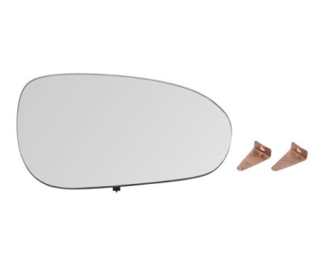 Mirror glass, outside mirror