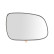 Mirror glass, outside mirror
