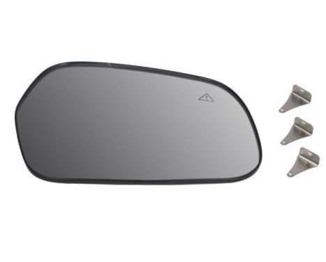 Mirror glass, outside mirror