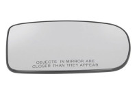 Mirror glass, outside mirror