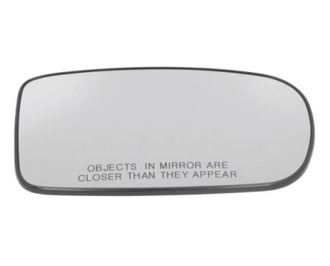 Mirror glass, outside mirror