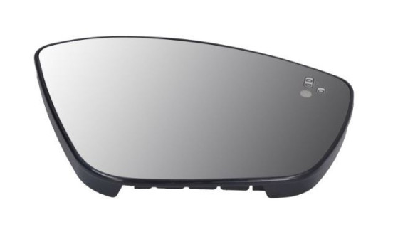 Mirror glass, outside mirror