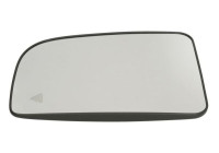 Mirror glass, outside mirror